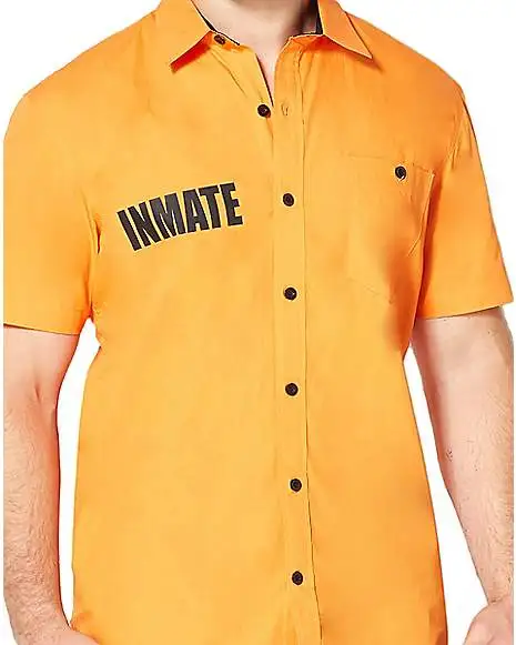 Spirit Halloween Arkham Inmate Work Shirt - Suicide Squad - Image 3