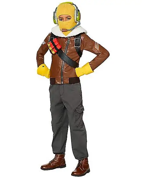 Spirit Halloween Boys Raptor Costume - Fortnite - Image 2
