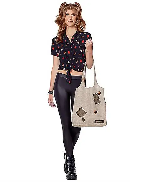 Spirit Halloween Sam Shirt Bag And Pins Set - Trick 'r Treat