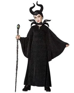 Spirit Halloween Girls Maleficent Dress Costume - Disney