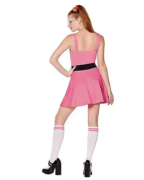 Spirit Halloween Adult Blossom Costume - The Powerpuff Girls - Image 2