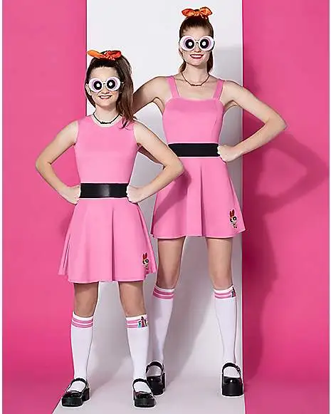 Spirit Halloween Adult Blossom Costume - The Powerpuff Girls - Image 3