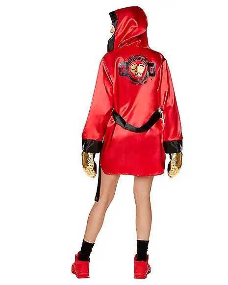 Spirit Halloween Adult Red Boxer Costume - Image 2