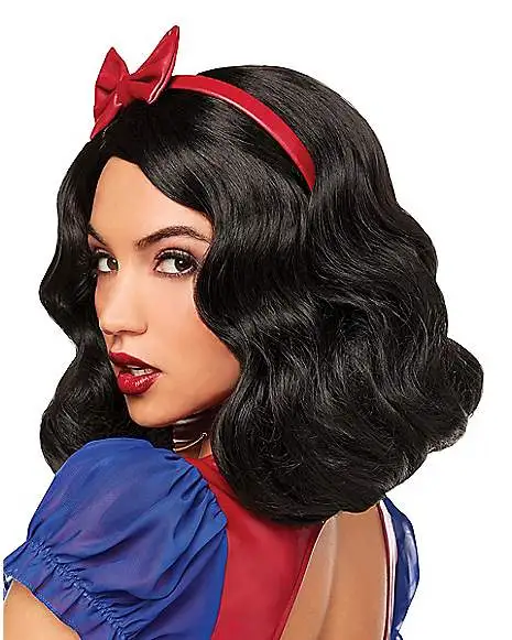Spirit Halloween Snow White Wig - Disney Princess - Image 2