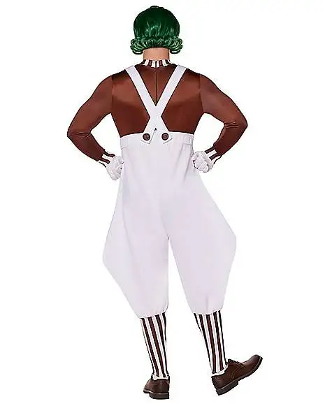 Spirit Halloween Adult Oompa Loompa Costume - Willy Wonka And The Chocolate Factory - Image 2