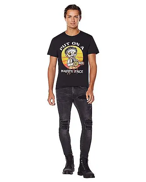 Spirit Halloween Happy Leatherface T Shirt - Texas Chainsaw Massacre - Image 3
