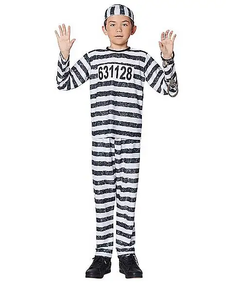 Spirit Halloween Kids Jailbird Costume