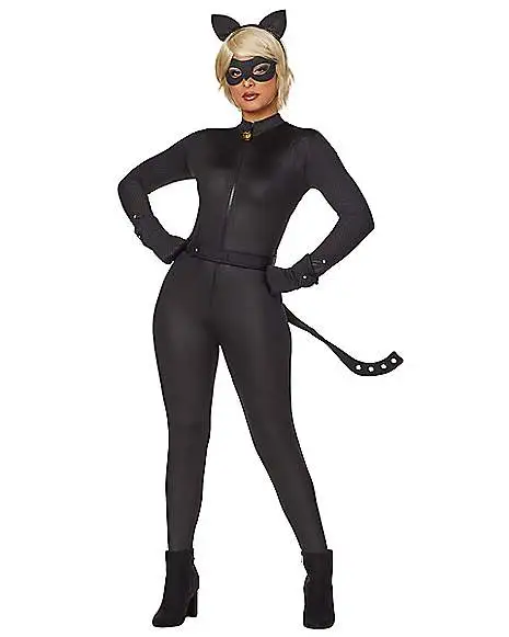 Spirit Halloween Adult Cat Noir Costume - Miraculous Ladybug